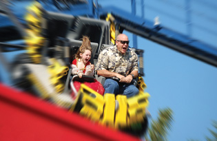 Child Nearly Flies Out of High-Speed Roller Coaster, “This Is