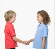 Cropped Hand Shake Picture