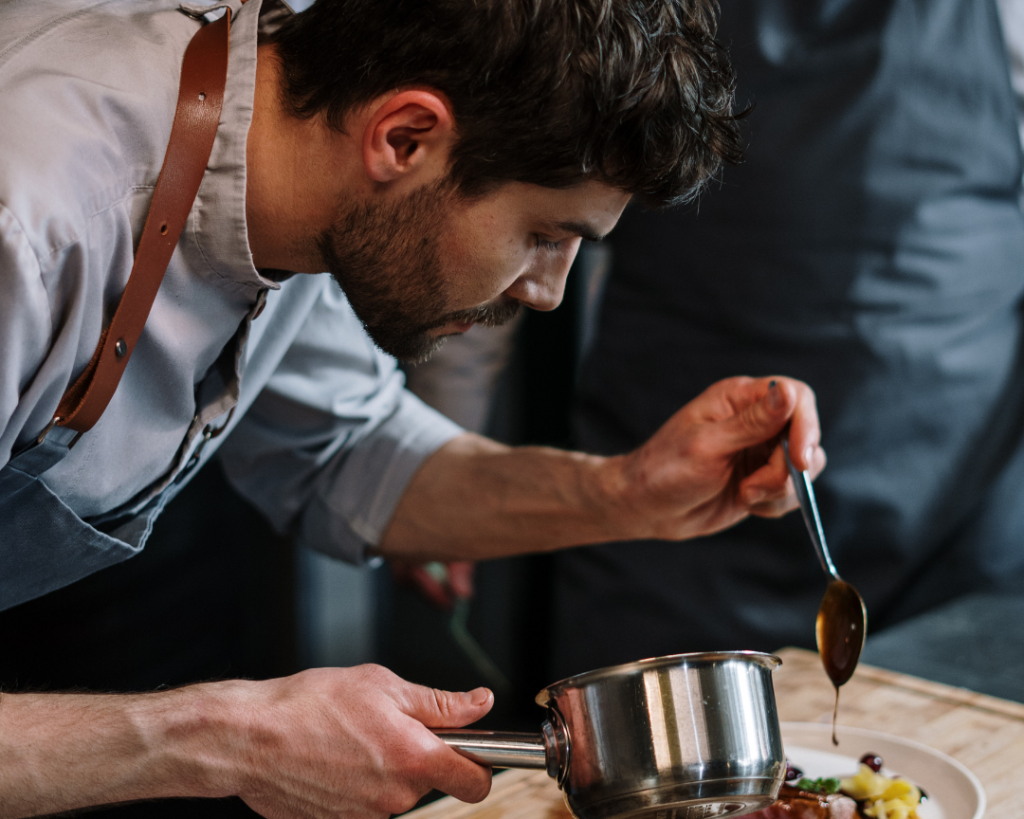 Chef Preparing Food - Culinary Hospitality Outreach Wellness