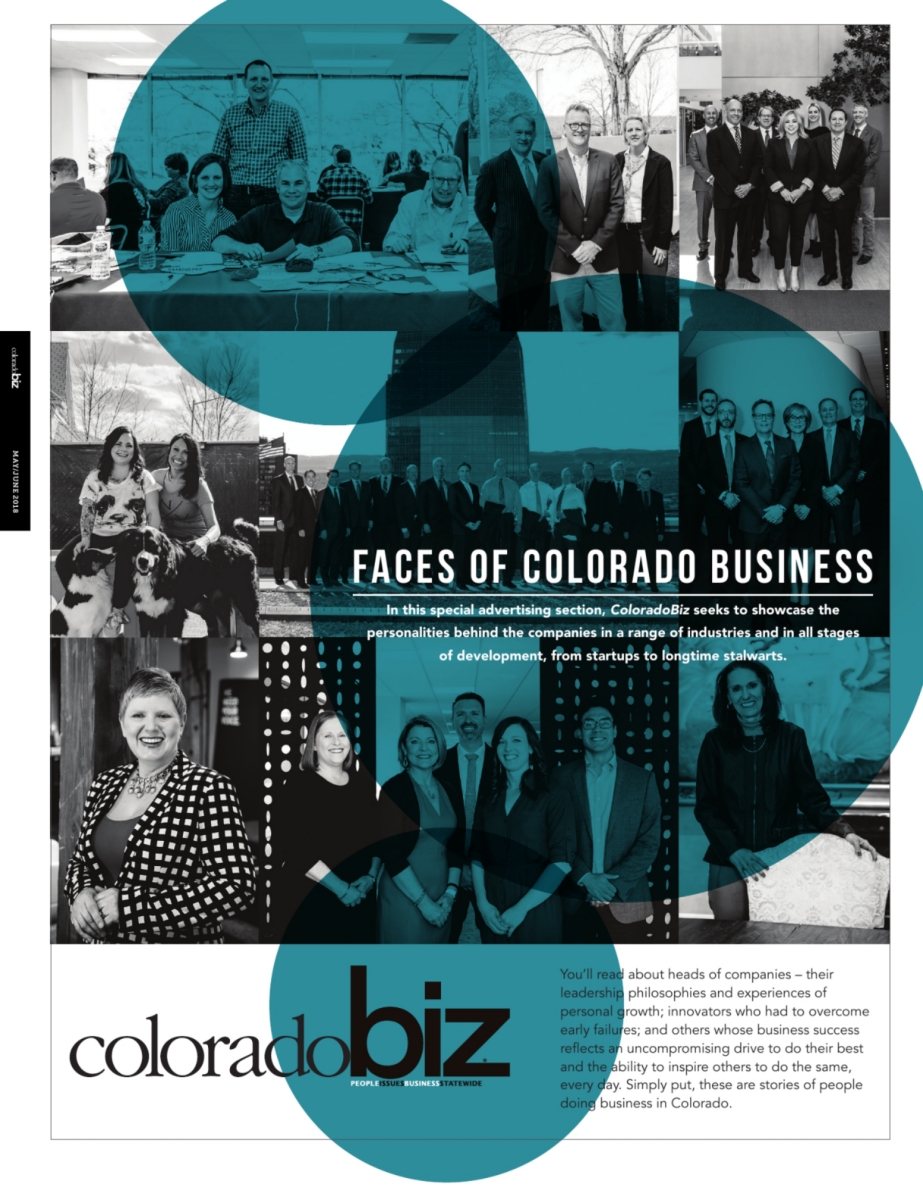 The Facea Of Colorado Business 2018 Cover