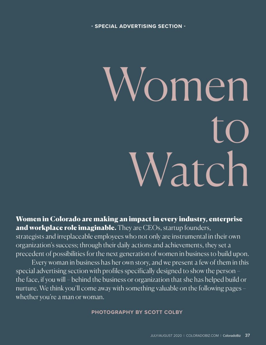 Women To Watch 2020