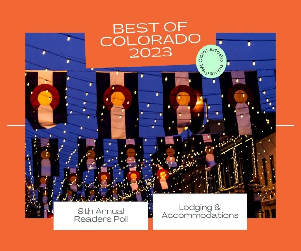 Best Of Colorado 2023 Lodging and Accommodations graphic