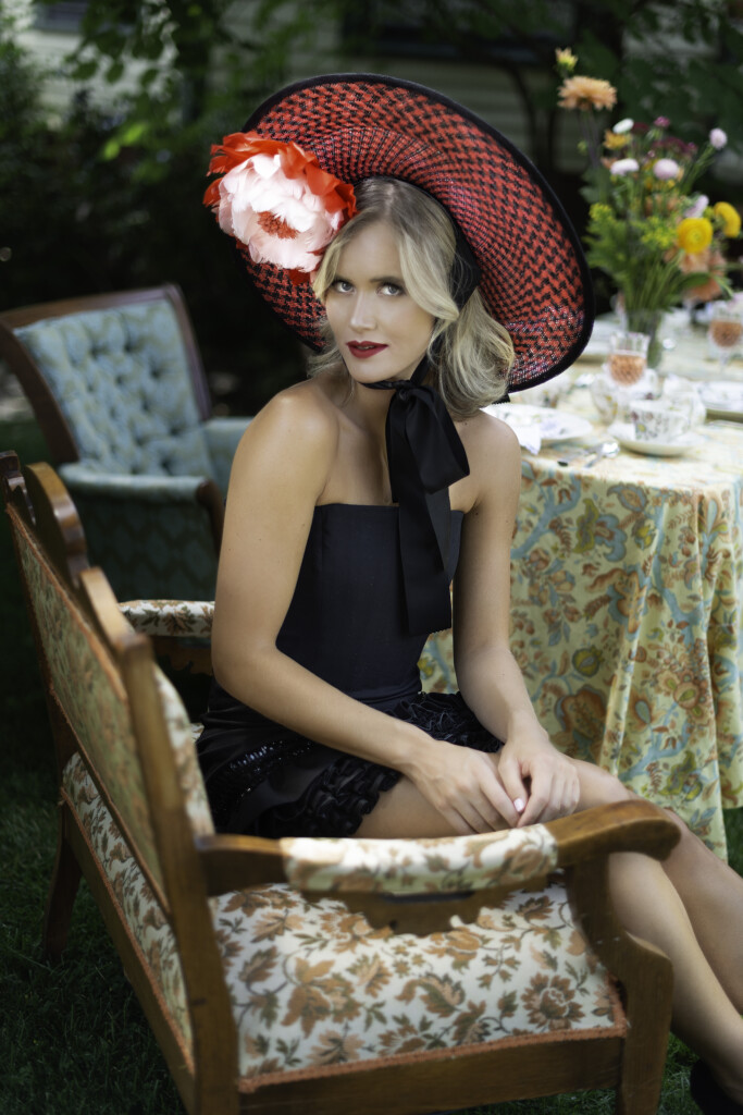 Bedford Floral Gown & Hat main image 1