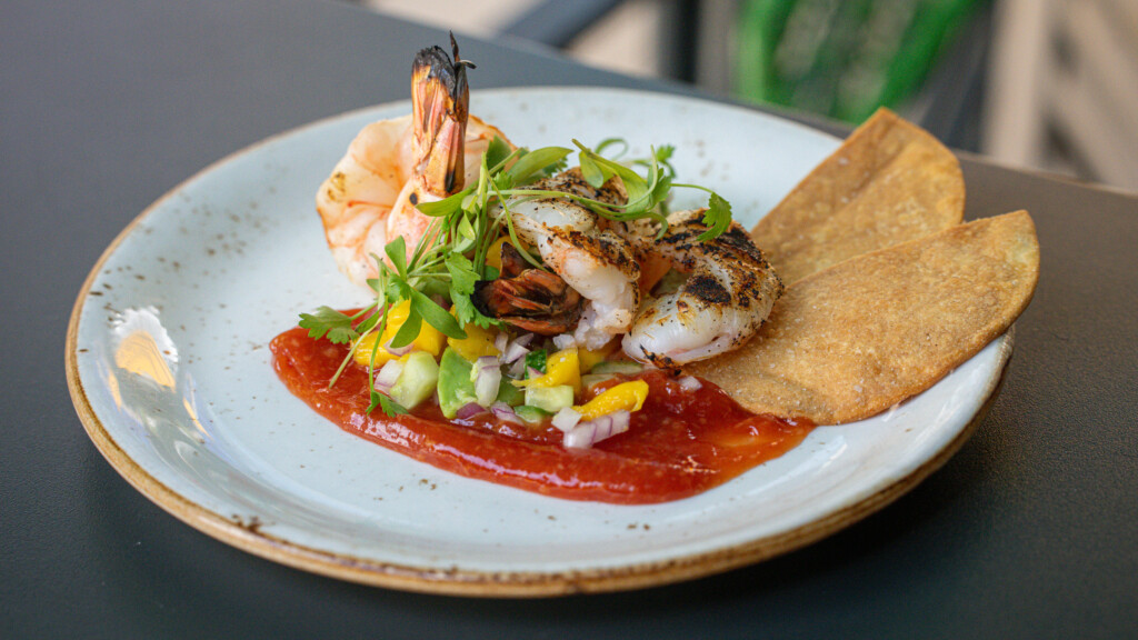 Dairy Block Dines Kachina Mexican Shrimp Cocktail