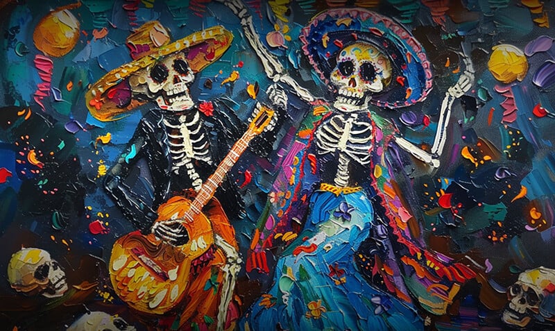 Dia De Muertos Flyer Brand Web