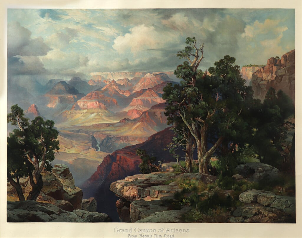 Thomas Moran Unframed