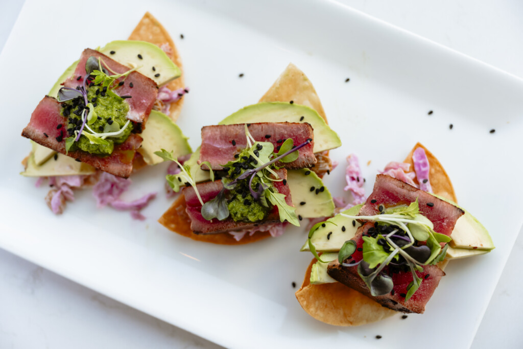 Tuna Sashimi Tostada