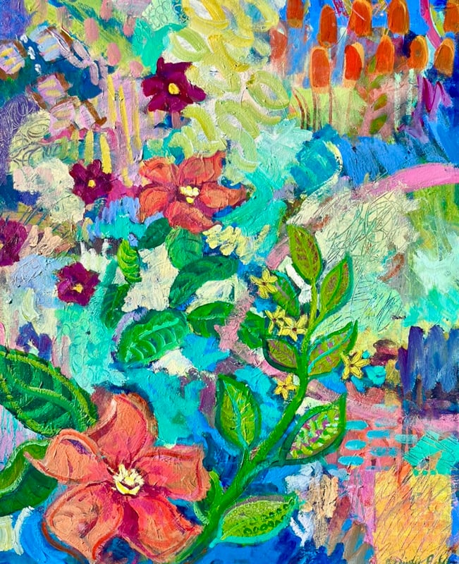 Jeannie Paty Tropical Vibes Iiii 30x24