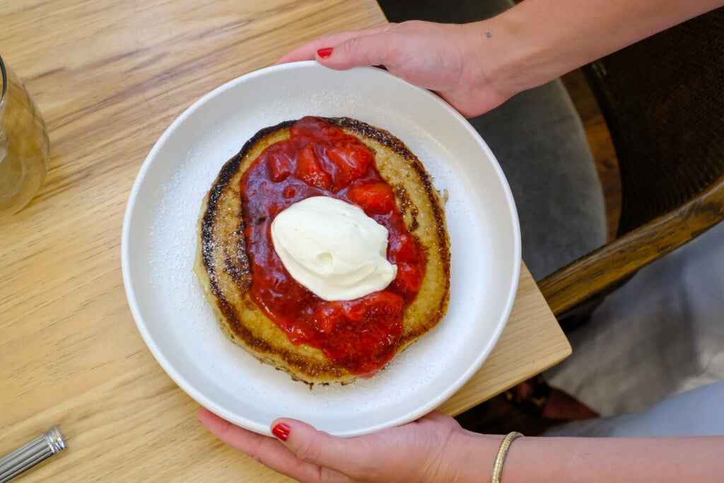 Mercantile Malted Lemon Pancakes