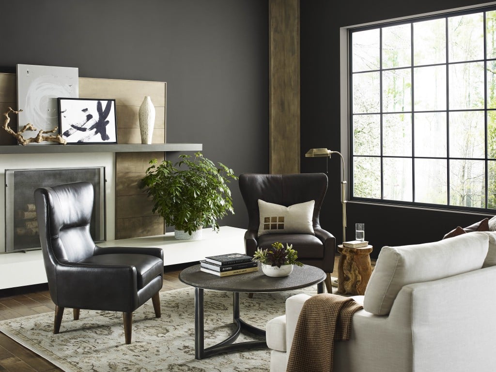 Sherwin Williams Urbane Bronze Sw 7048 Living Room