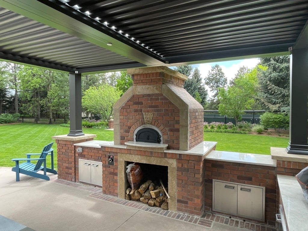 Custom Made Pizza Oven Covers Style 1