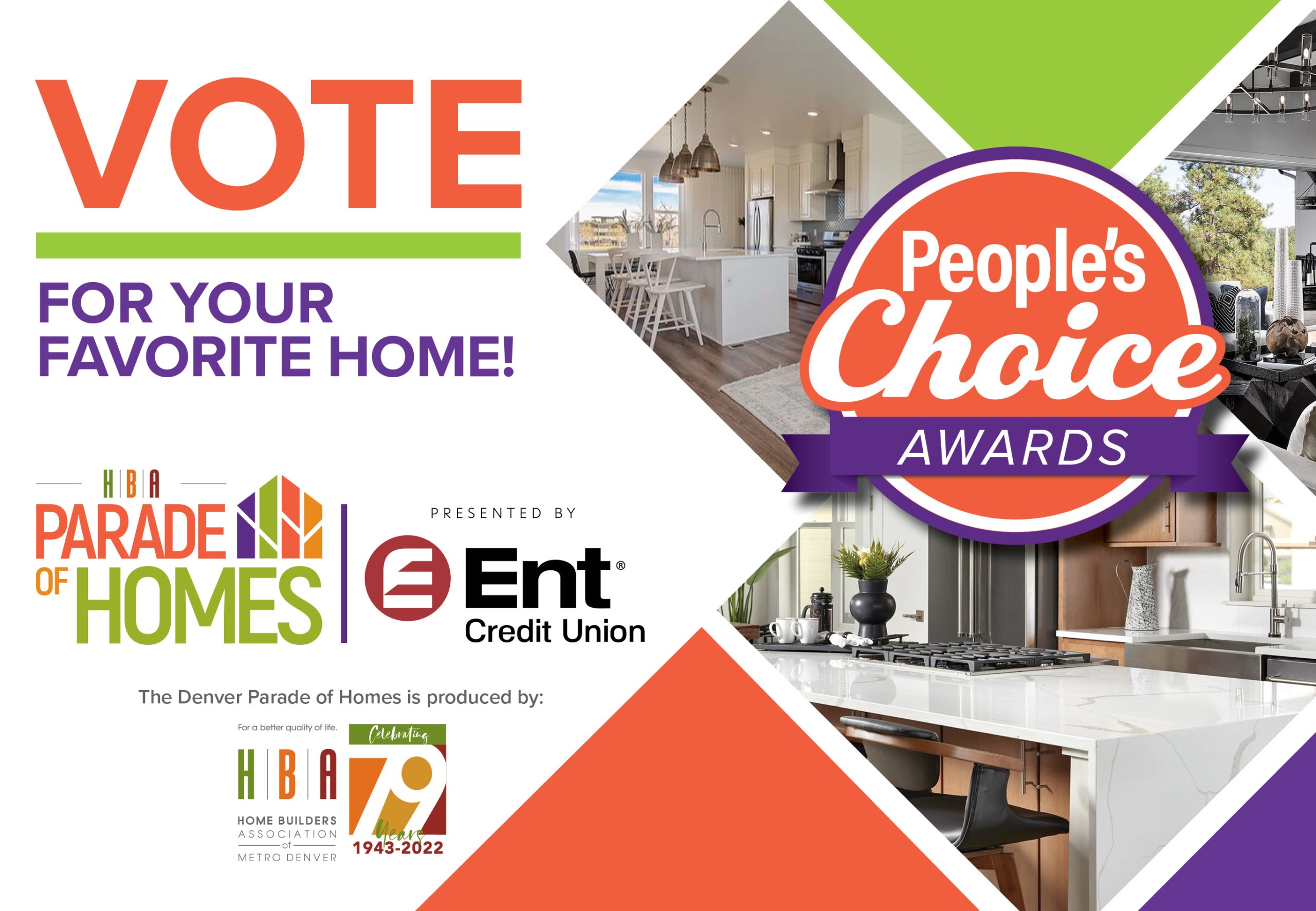 2022 Denver Parade of Homes People's Choice Award Colorado Homes