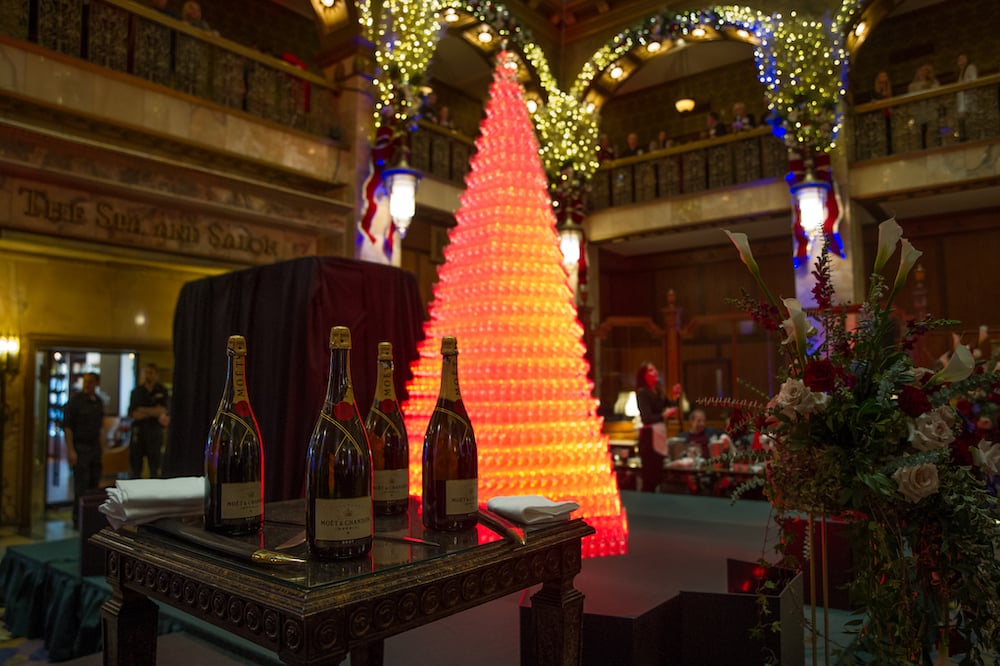 Bp Champagne Glass Tower