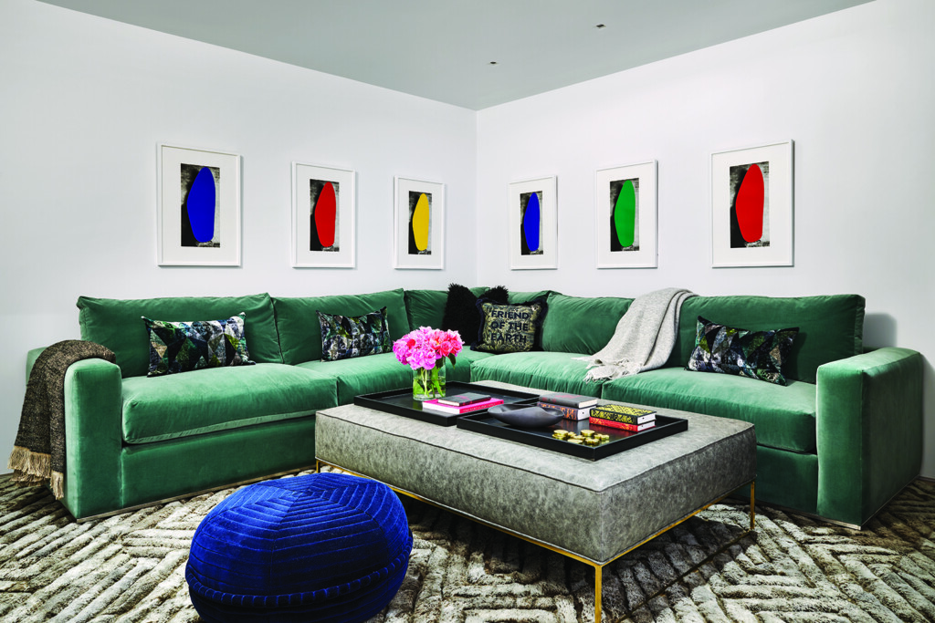 New York Couple Remodels Luxury Aspen Penthouse with Pops of Color ...