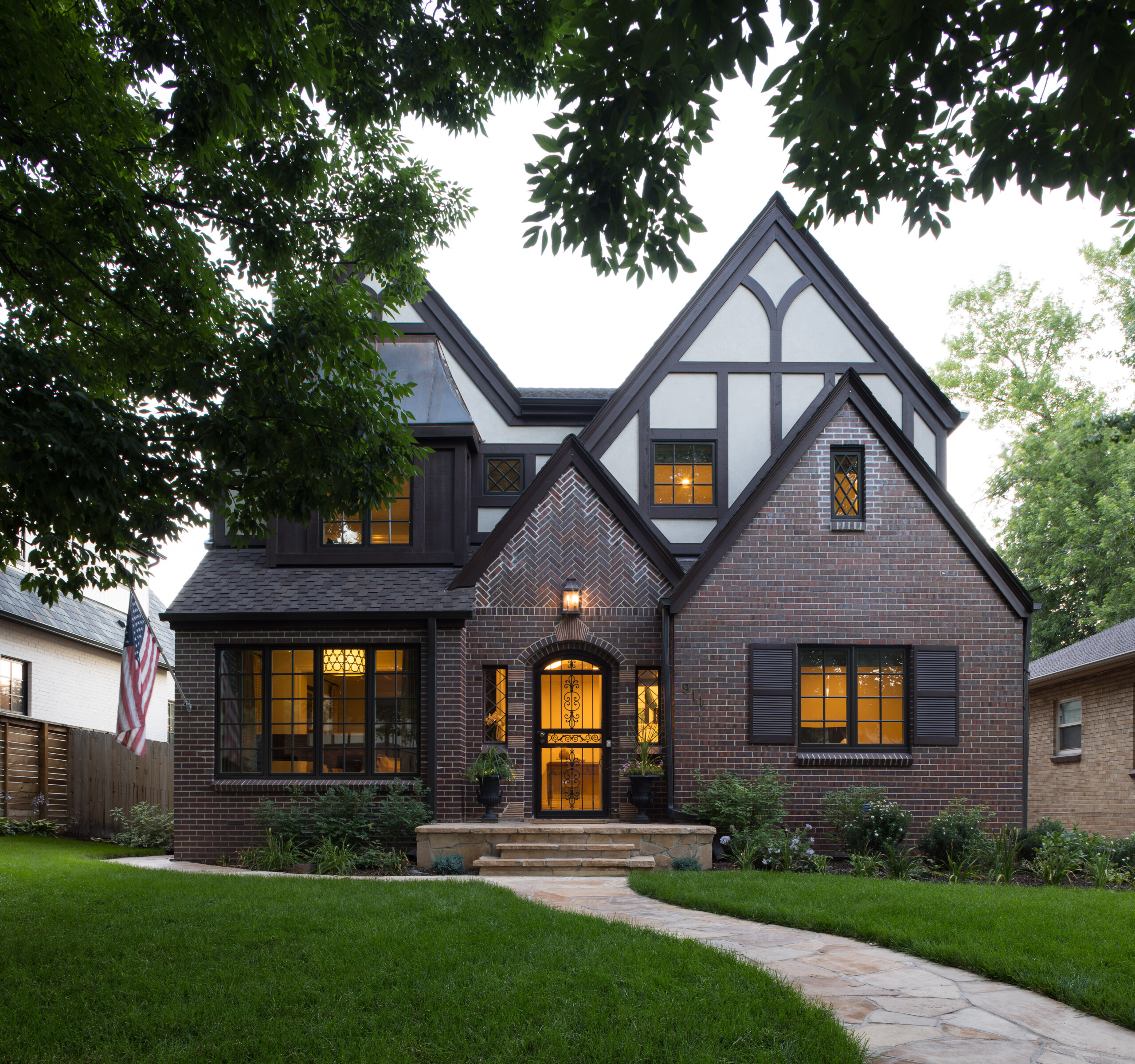 Honoring The Past With This Bonnie Brae 1930s Tudor Style Home 
