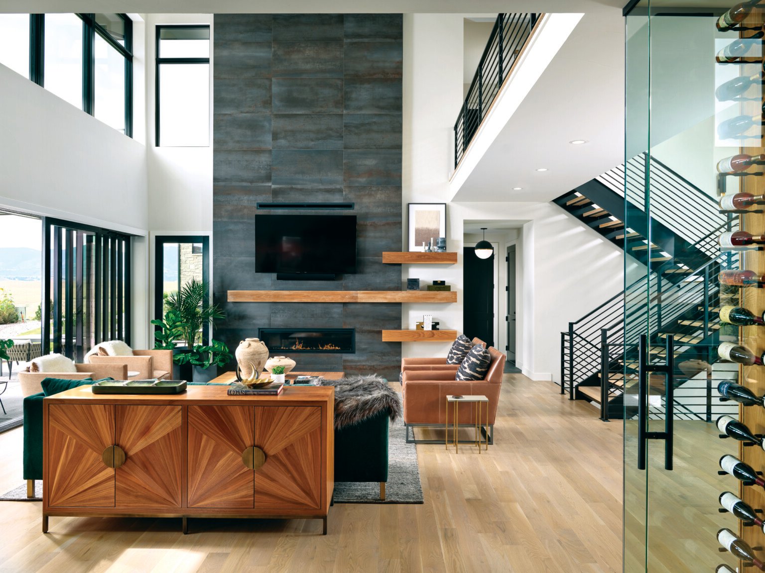 A Lakewood Home Embraces Modern Texture and Natural Views - Colorado ...