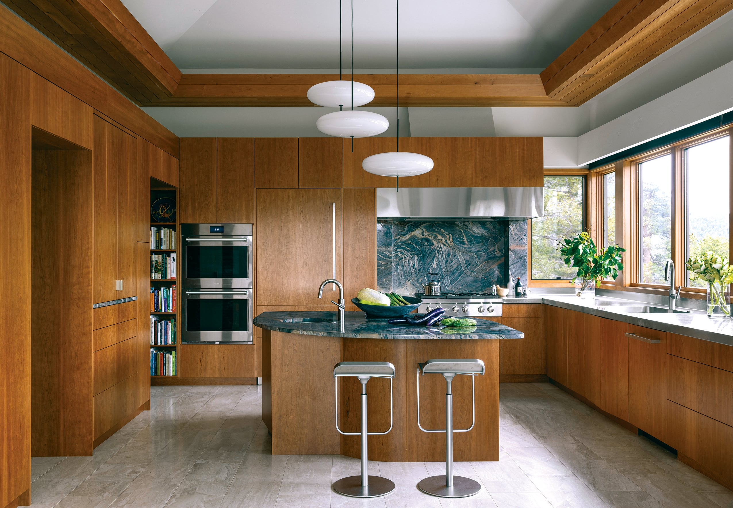 A Forever Home Set in Stone Overlooks the Grand Backdrop of Rocky ...