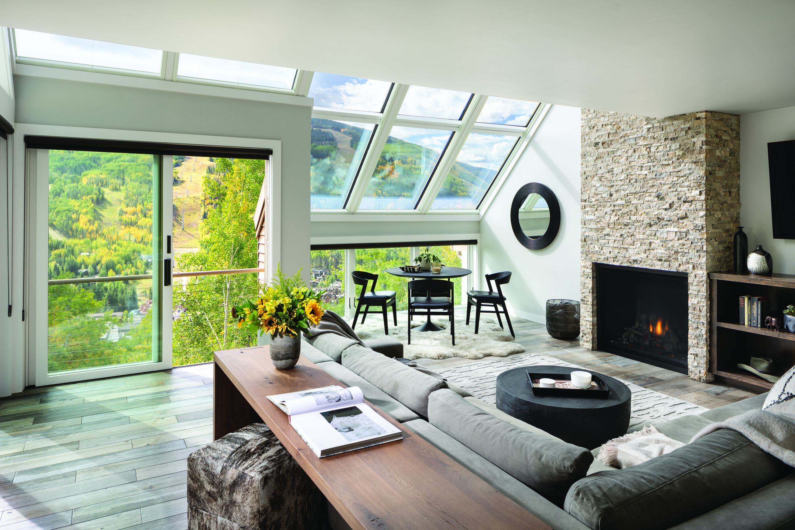 Maximized Views and Bold Design Transform a Mountain Townhome ...