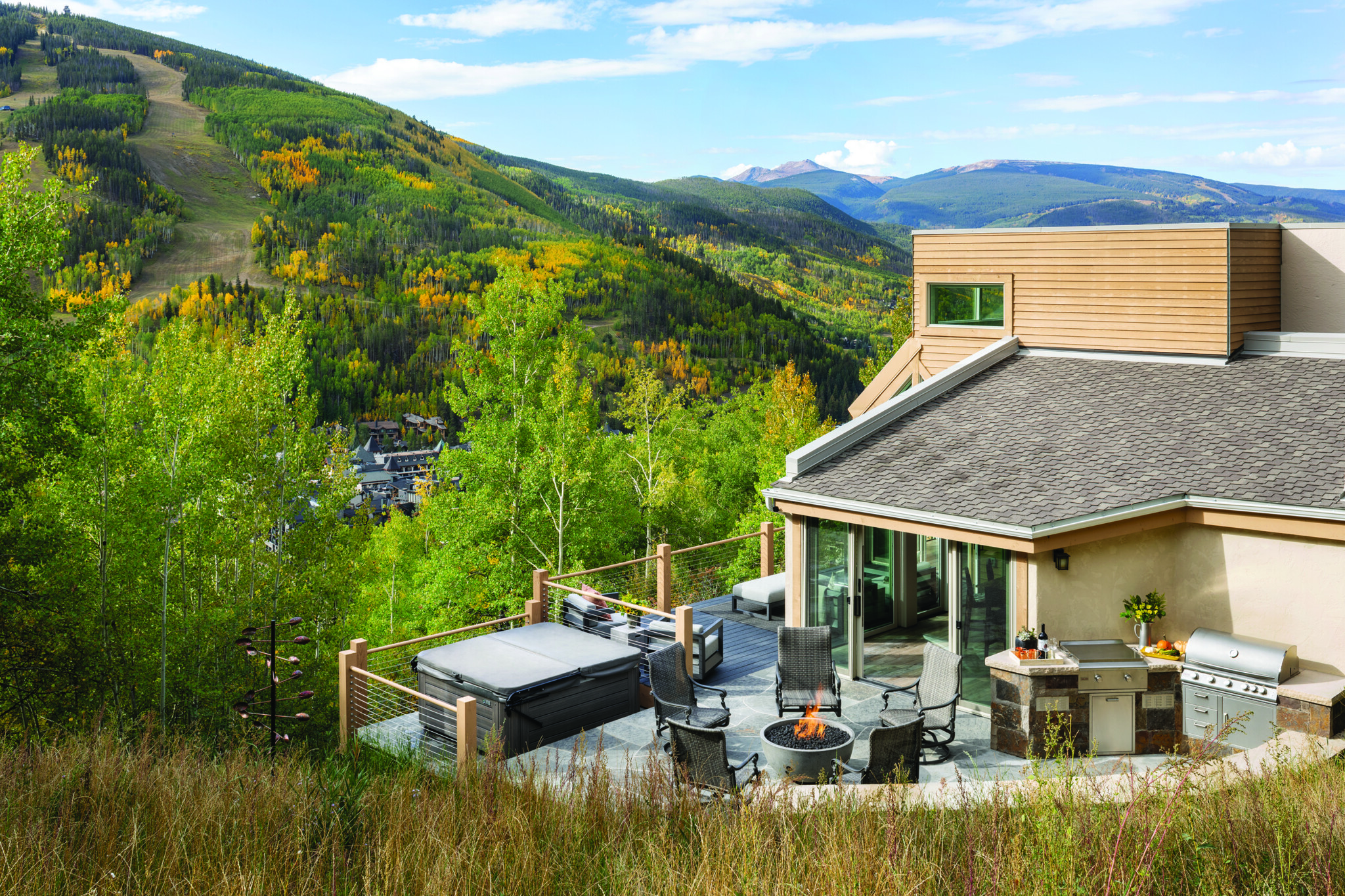 Timothy Shinkle Maximized Views and Bold Design Transform a Mountain Townhome ...