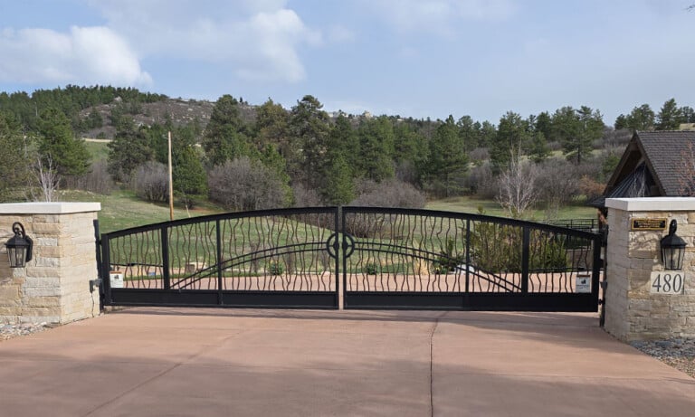 Designing an Estate Gate where Elegance and Function Align - Colorado ...