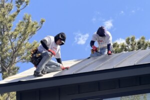 Road Home Exteriors Harden Your Home Program Fire Resistant Metal Roof Installation