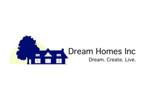 Dream Homes Blue Logo Sized