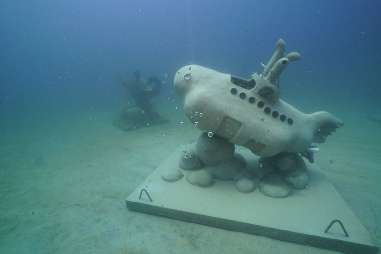 Underwater Museum of Art Off the Coast of Grayton Beach State Park in