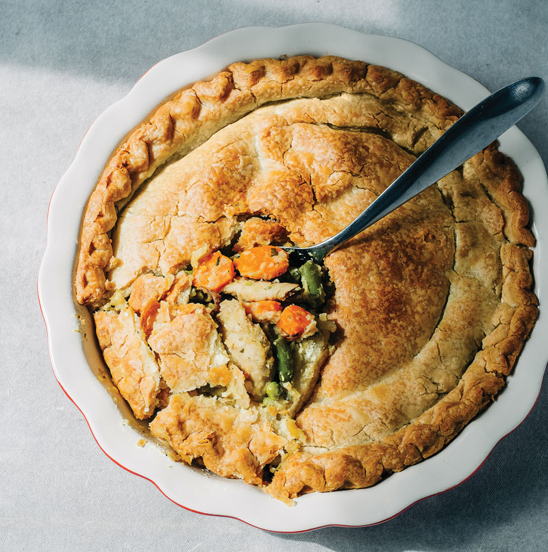 Turkey pot pie recipe