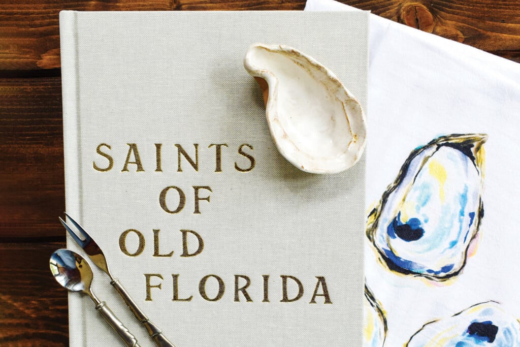 Saints Of Old Florida Lello Oyster Tea Towel Crab Claw 100000165256 Spoon 100000165218 Copy Edit 1800x1200