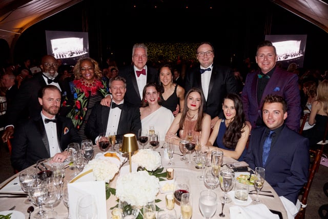 Demetrius Fuller At The Cliburn Annual Gala Event Standing Far Right Web