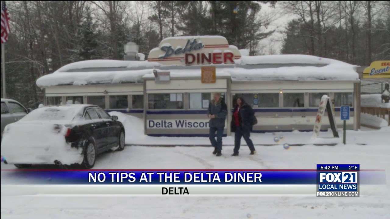 No Tipping At The Delta Diner