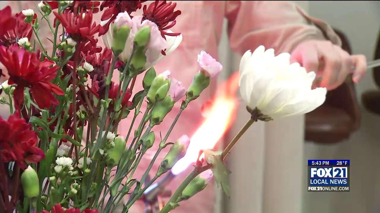 Valentine's Day Glass Blowing