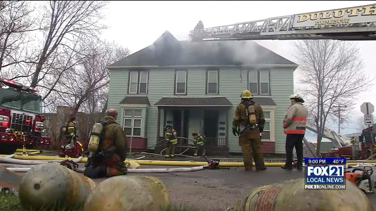 Firefighter Injured in Fire in Duluth