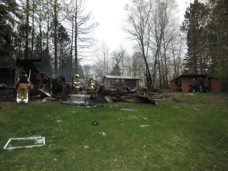 Explosion Destroys Cabin near Solon Springs, Leaves 1 Man Hospitalized