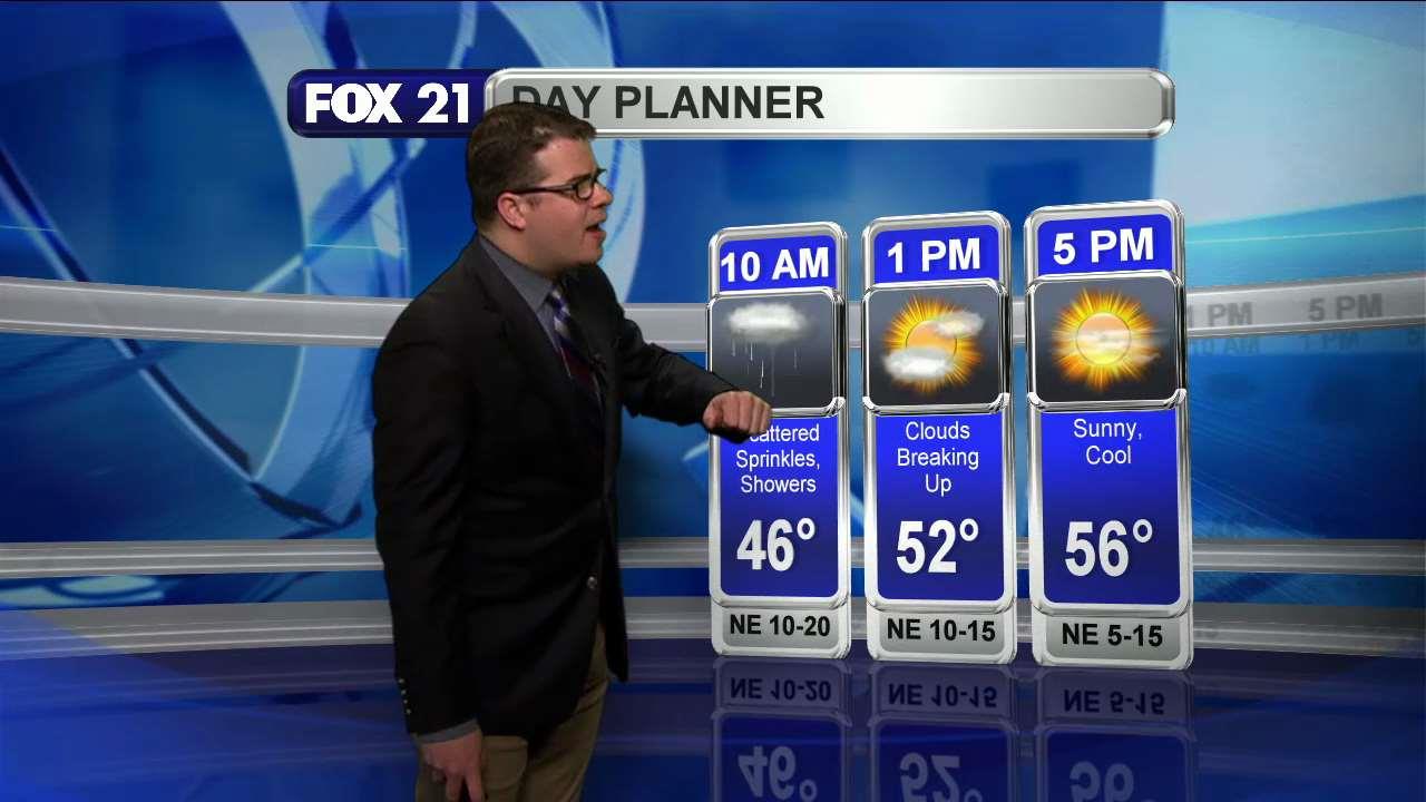 Thursday, May 18, 2017, Morning Forecast
