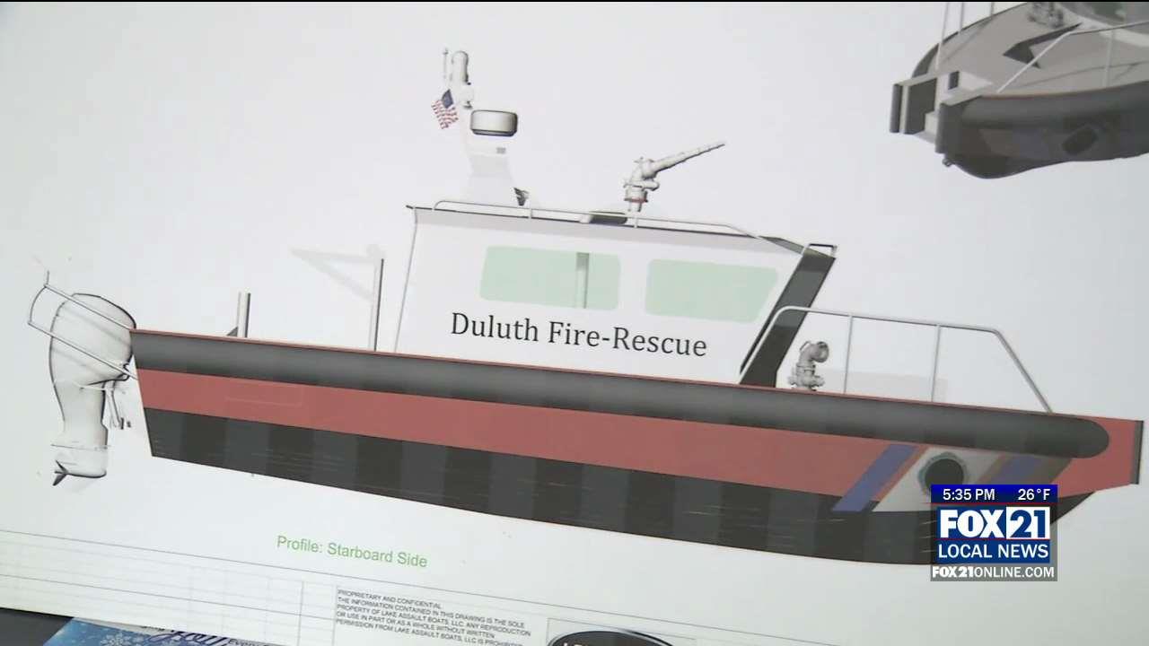 Duluth Fire Department To Receive Emergency Response Boat