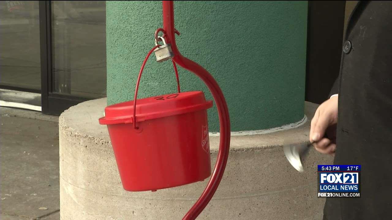 Red Kettles Ready for Donations in the Northland