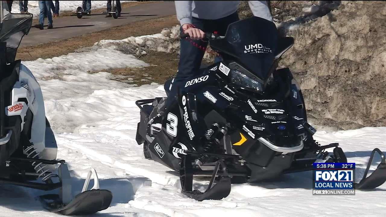 UMD Students Win Second Place in Clean Snowmobile Design Challenge