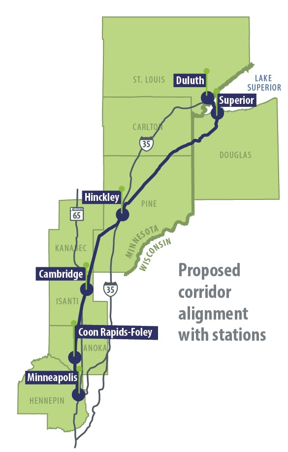 The Northern Lights Express Passenger Rail Project Gets Green Light to ...