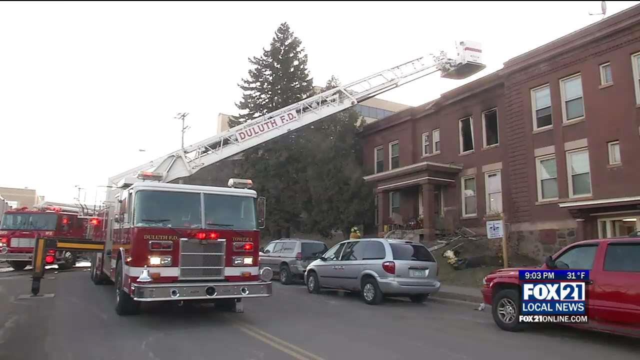 Duluth Firefighters Respond To Apartment Fire