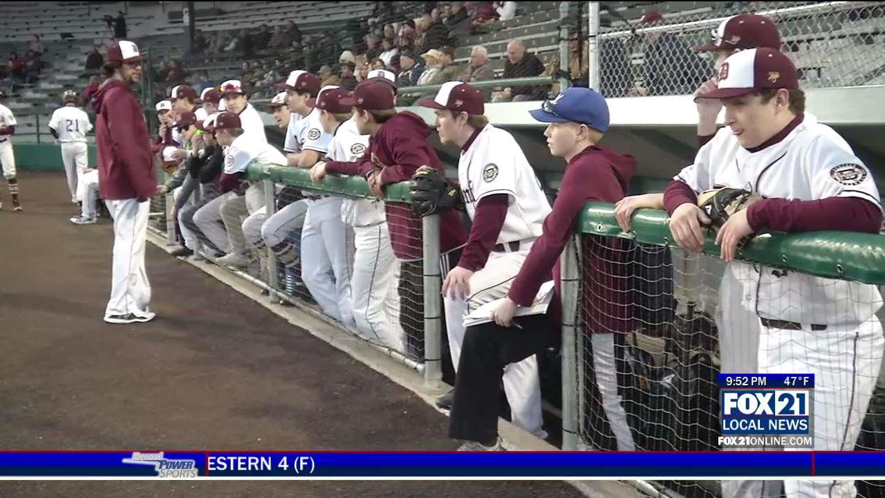 High School Baseball 'Toppers Pitching Blanks Virginia