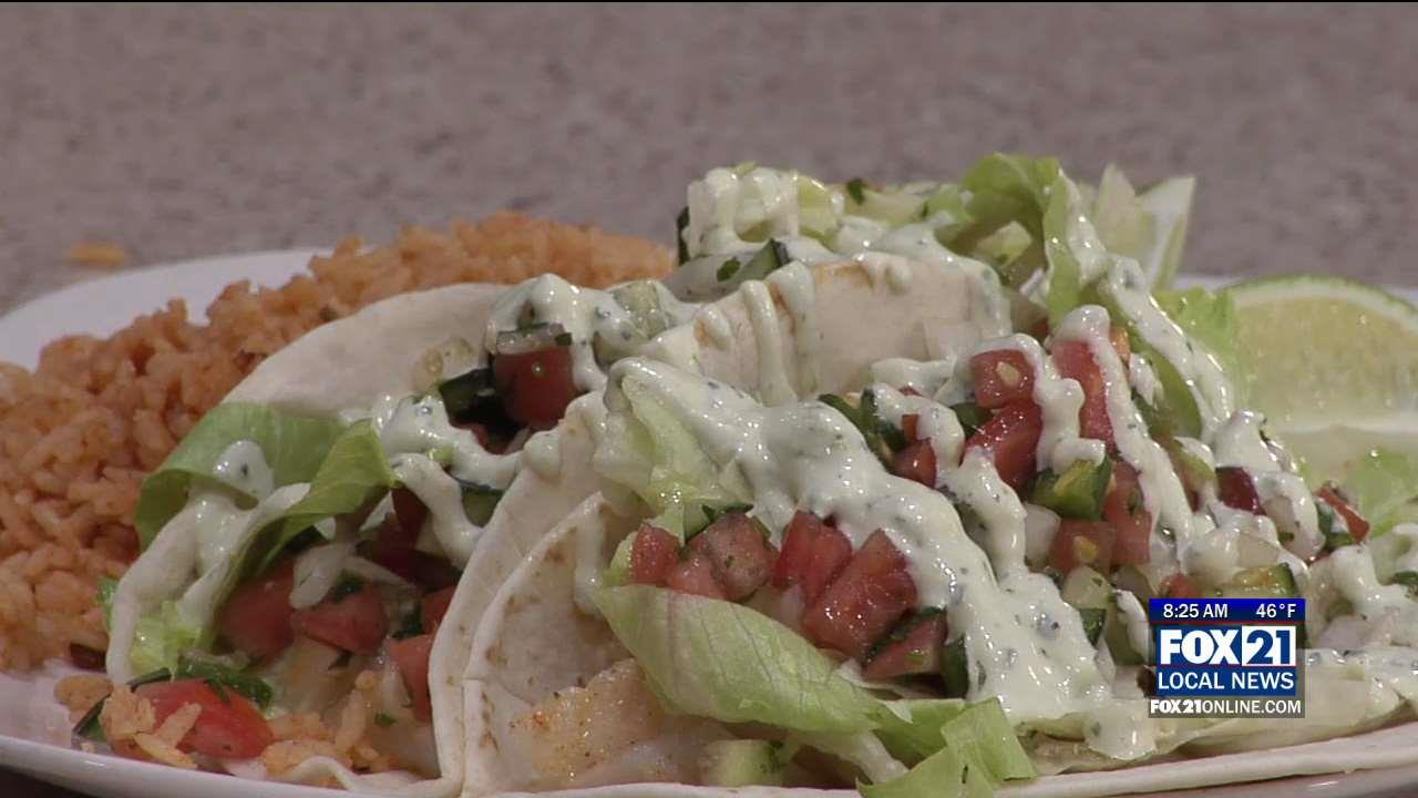 Fresh Fish Tacos with Bucktales Cantina & Grill