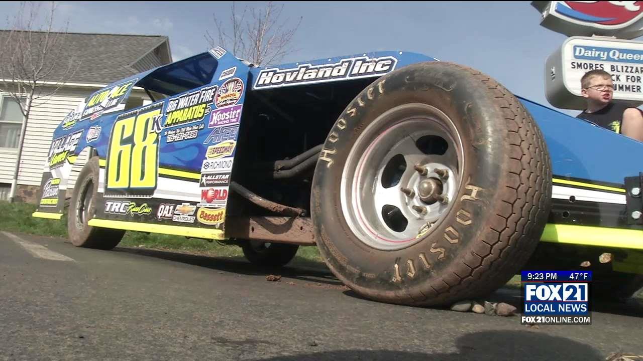 Race Car Parks at West Duluth Dairy Queen