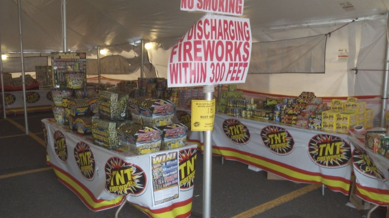 Firework Stands Open For the Fourth