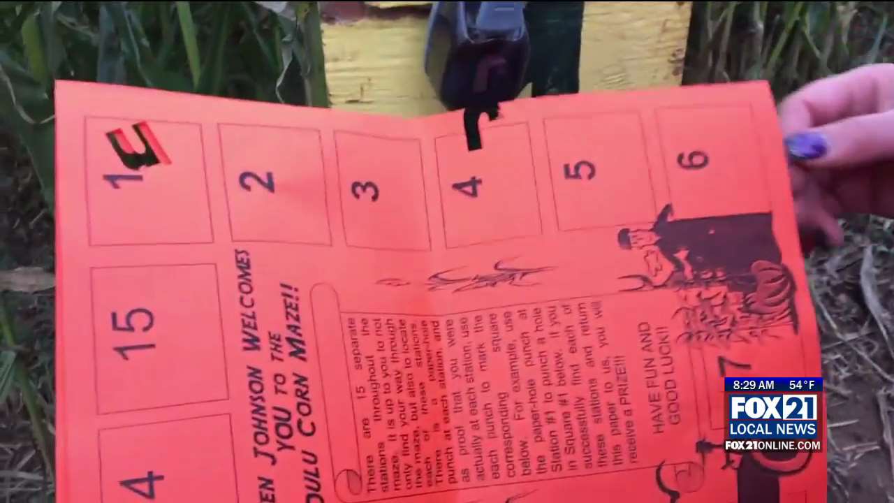 Get Lost In A Corn Maze!