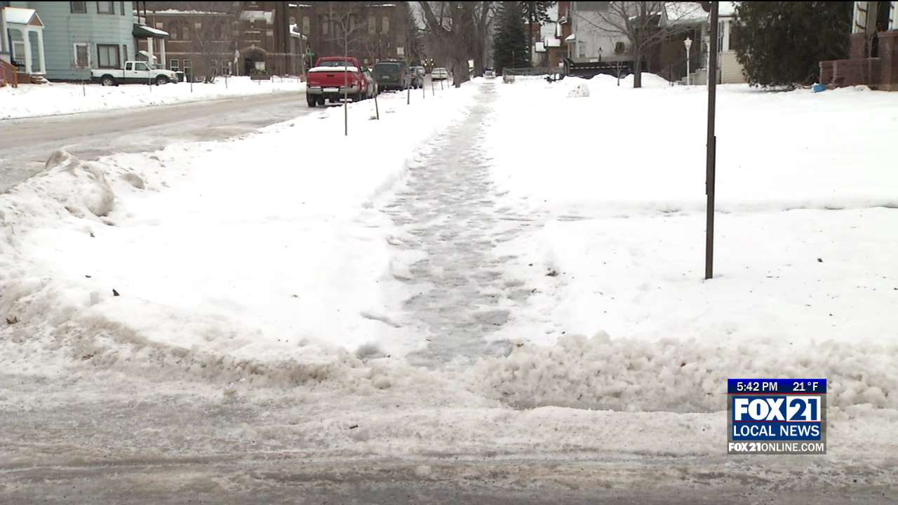 Superior Reminds Property Owners Of City Code To Remove Snow And Ice From Sidewalks Fox21online 