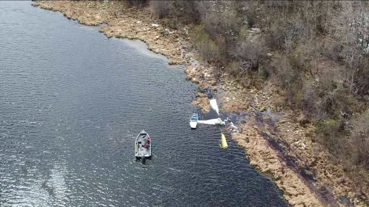 UPDATE Body of Pilot, Missing Plane Found in River Near Moose Lake