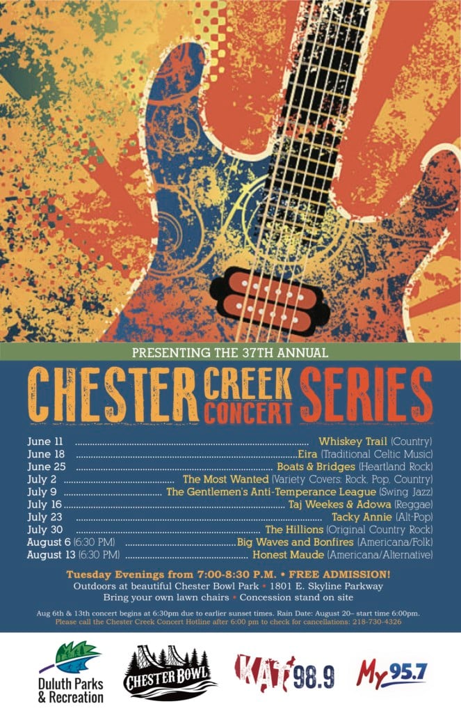 Whiskey Trail Kicks off Chester Creek Concert Series Tuesday Evening