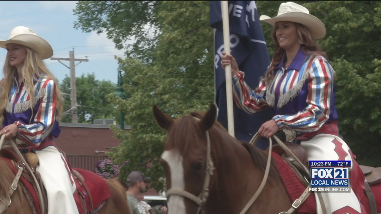 66th Annual Rodeo Parade Marches Through Spooner