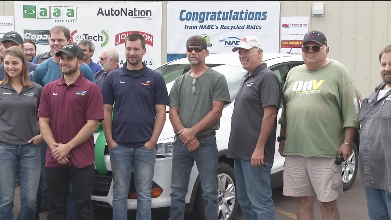 Refurbished Car Donated to Deserving Veteran